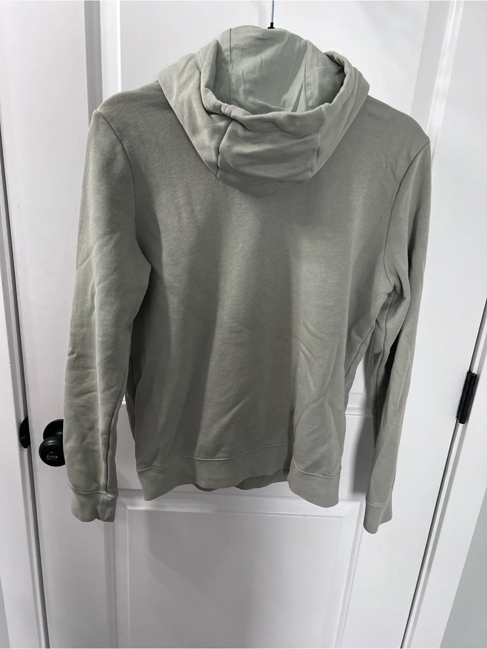 Nike Club Fleece Hoodie Sage Green Embroidered Logo Pullover